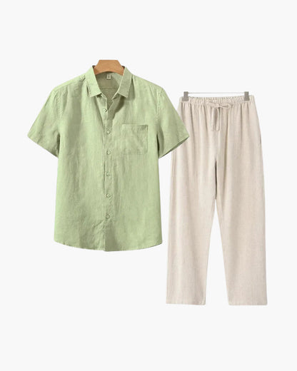 Linen Set (Short Sleeves)