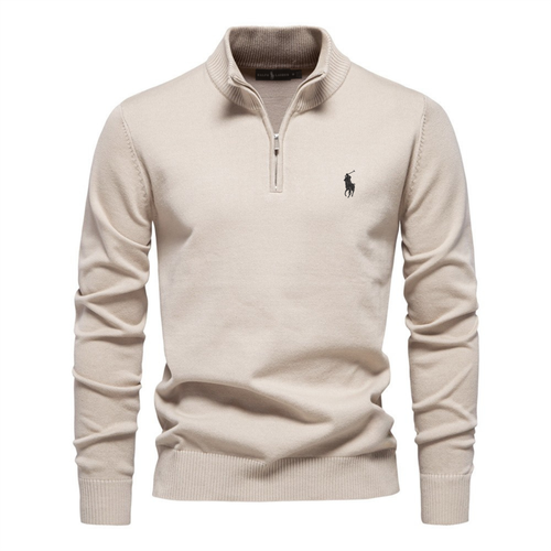 R.L Premium Half-Zip Knit Sweater - Clearance Sale