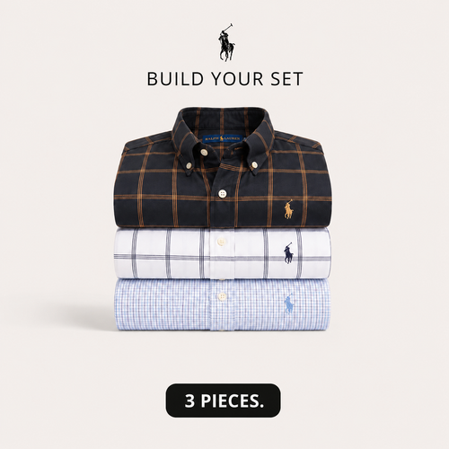 3-Piece Premium Shirt Set