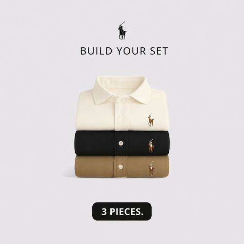 3-Piece Premium Dress Shirt Set