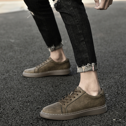 Lusso Italia Genuine Leather Sneakers