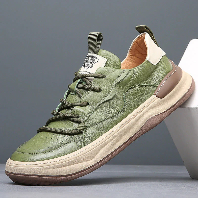 Luca Italiana Leather Sneakers