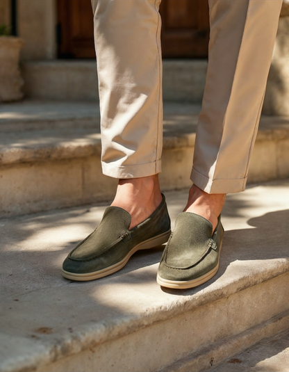 Premium Wildleder Slipper