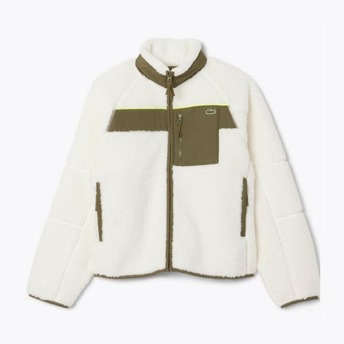 L.C Colour-Block Sherpa Fleece Jacket
