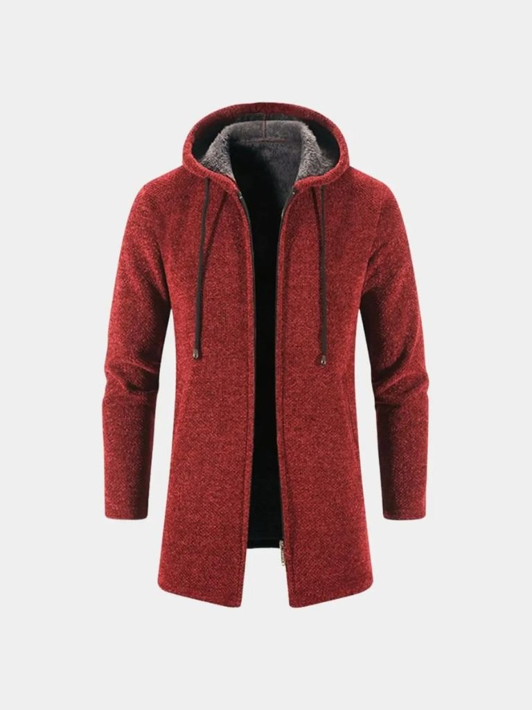 Lugano Knitted Hooded Winter Coat - Cross and Crown