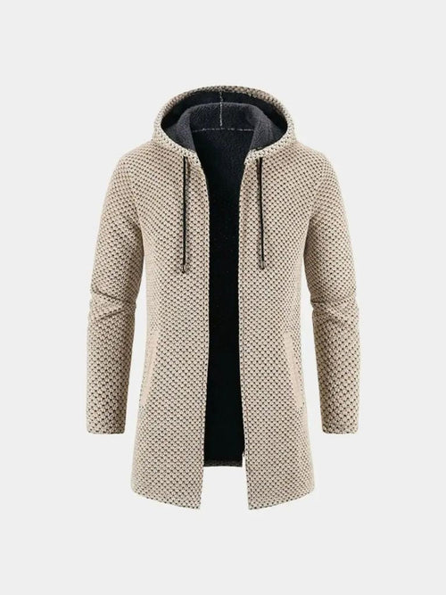 Lugano Knitted Hooded Winter Coat - Cross and Crown
