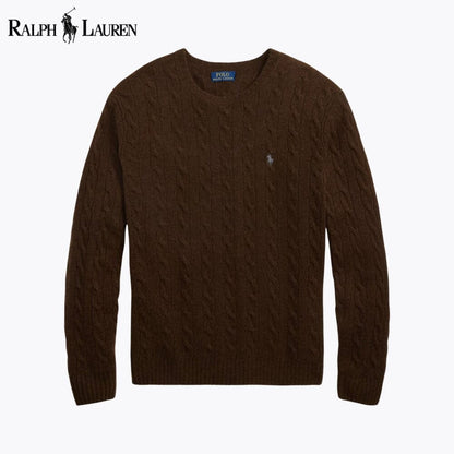 RL Cable-Knit Wool-Cashmere Jumper