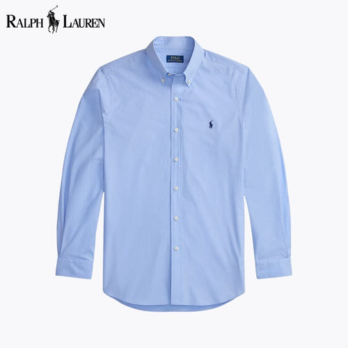 R.L Classic Fit Stretch Poplin Shirt