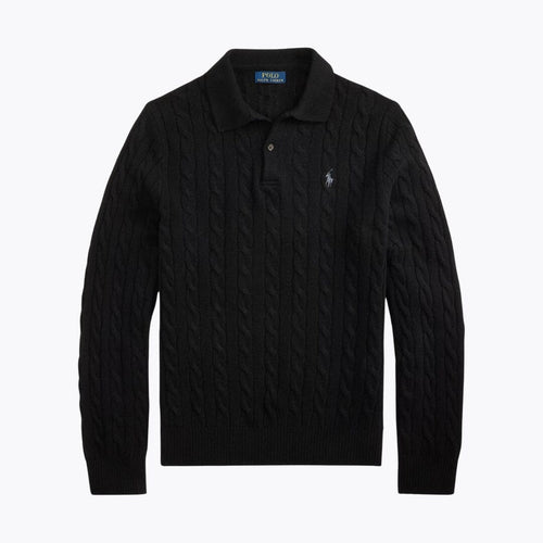 R.L Wool–Cashmere Cable-Knit Jumper
