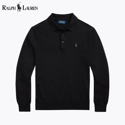 R.L Wool Polo-Collar Jumper